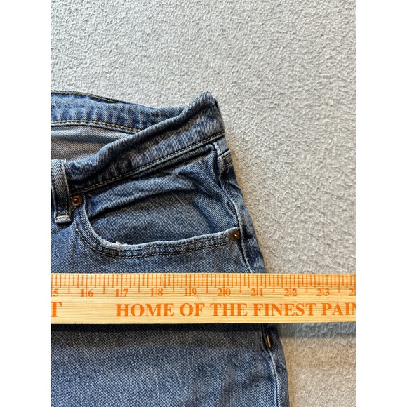 Old Navy Jeans Womens 16 Denim High Rise Slouchy Straight Secret Slim Pockets - Picture 10 of 15